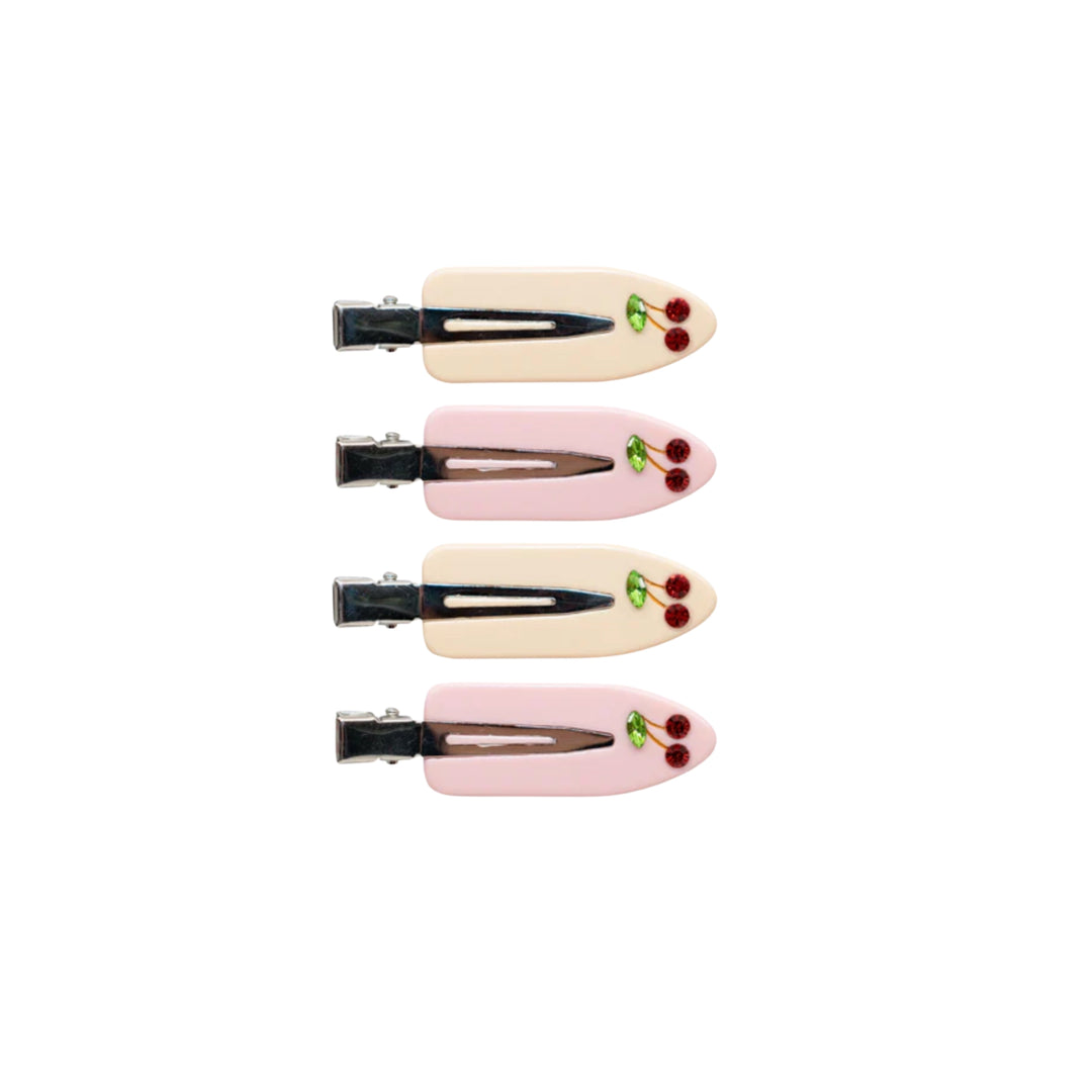Barrettes in Cherry Lady
