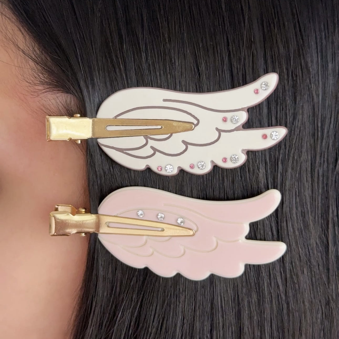 Barrettes in Angel Whisper